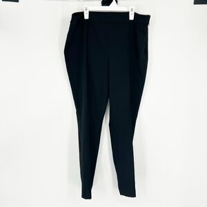 Talbots Black High Waist Skinny Ankle Dress Pants Career Business Work Size‎ 12P